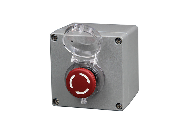 1孔控制盒 产品布置方案1 防爆按钮，防爆控制按钮，防爆信号灯，防爆